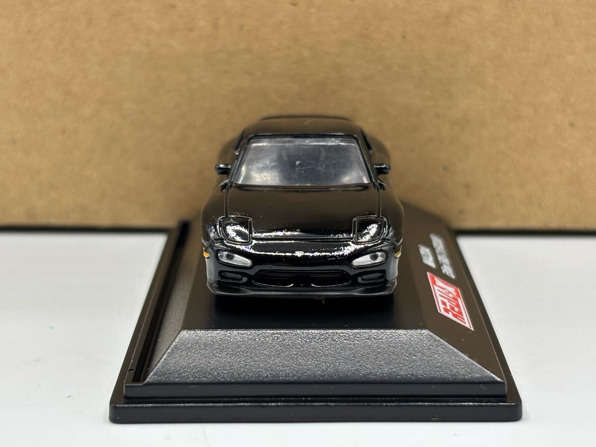 即決有◆REAL-X 1/72 MAZDA マツダ アンフィニ RX-7 FD3S ブラック 黒◆ミニカー_3