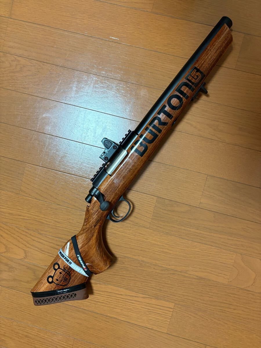 セール中 リアルウッド 本物の木製ストックです こだわりカスタム 東京