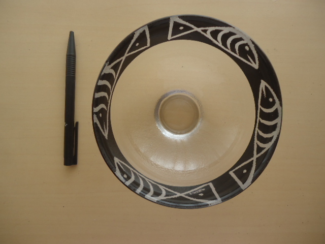 コスタボダ　「 Fiｓｈ」柄　ウルリカ・ハイドマン・バリーンのデザインボウル　訳あり！！　径15.0㎝_4