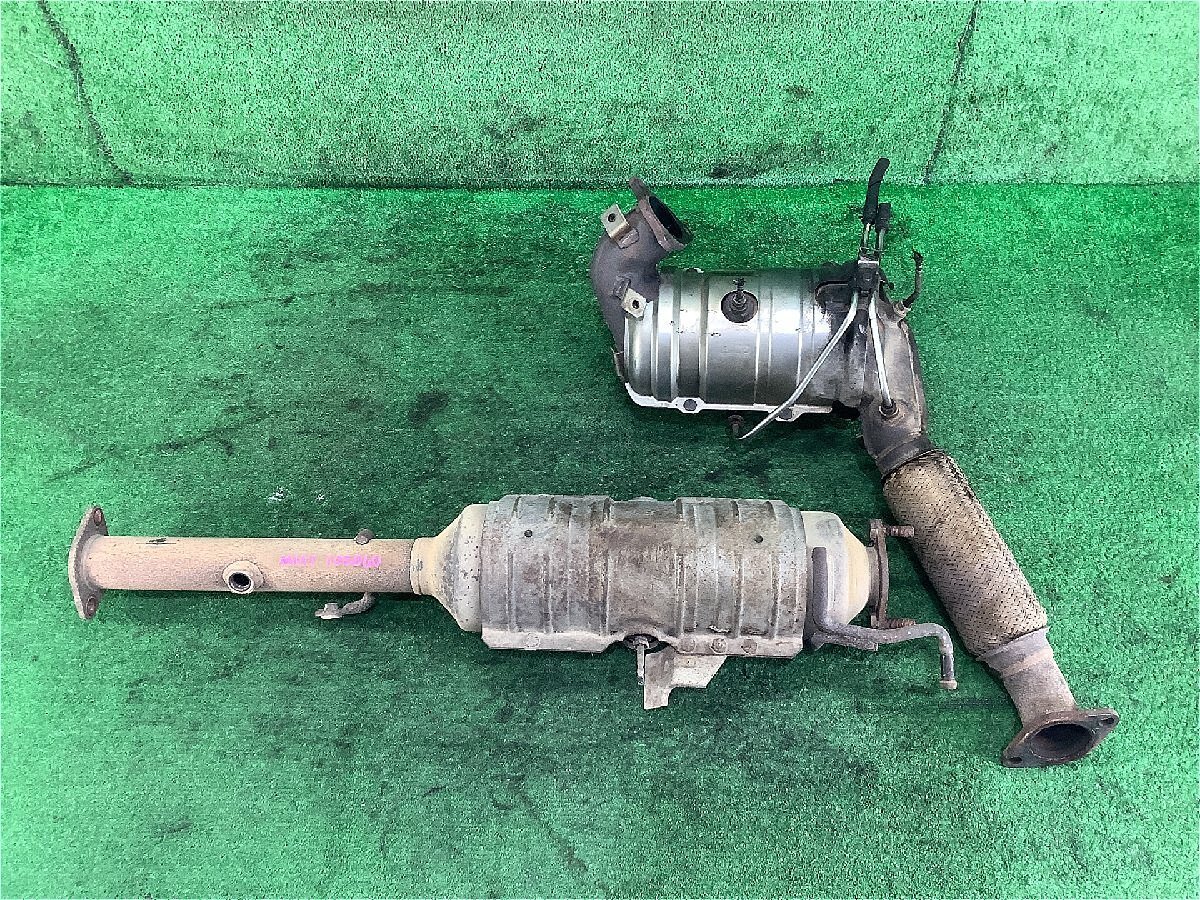 自動車 触媒 三菱 LDA-CV1W デリカD5 純正 4N14 2個 ADS ADU コア 素材