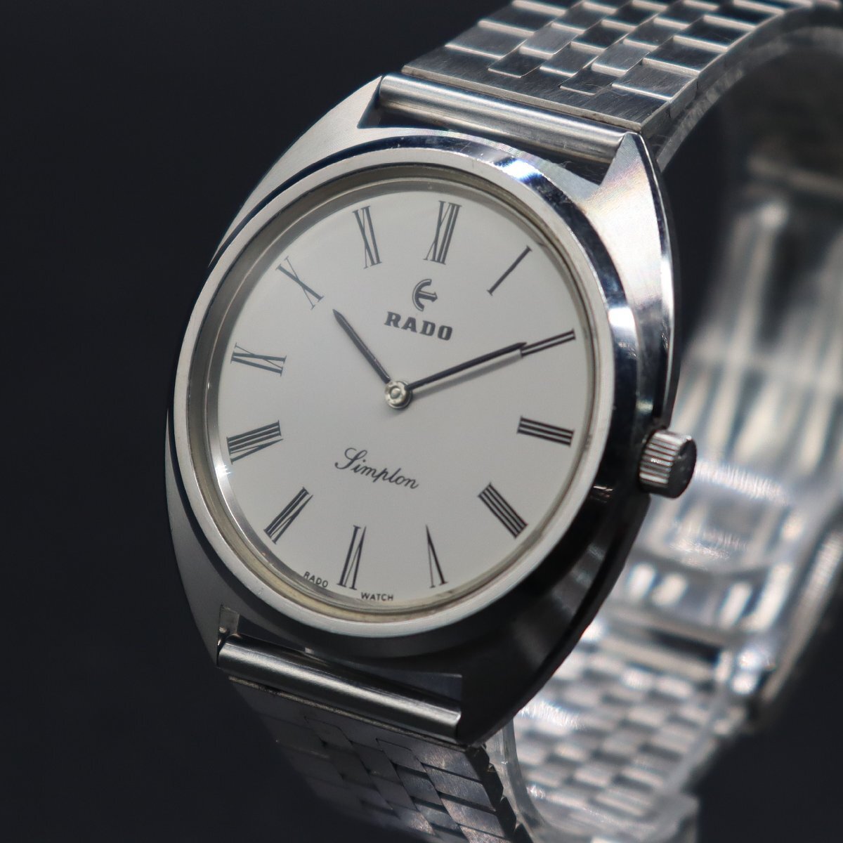 RADO Simplon ラドー シンプロン 手巻き ローマンインデックス 2針