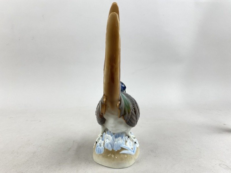 ac225 香蘭社 キジ 置物 フィギュリン 鳥 高さ23cm 陶器 オールド
