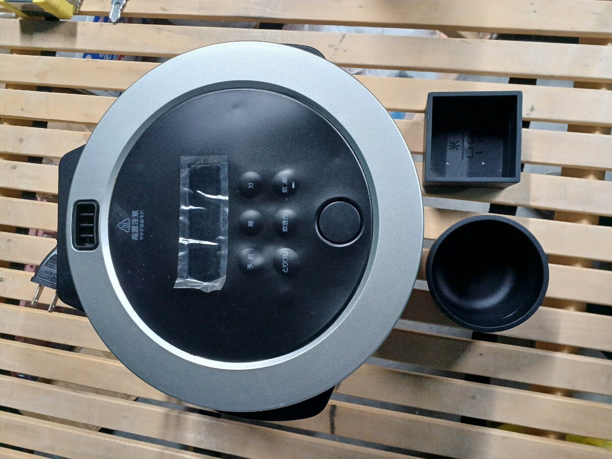 BALMUDA バルミューダ K03A-BK 電気炊飯器 ブラック 3合炊き 炊飯器　ジャー ゴハン Gohan The_5