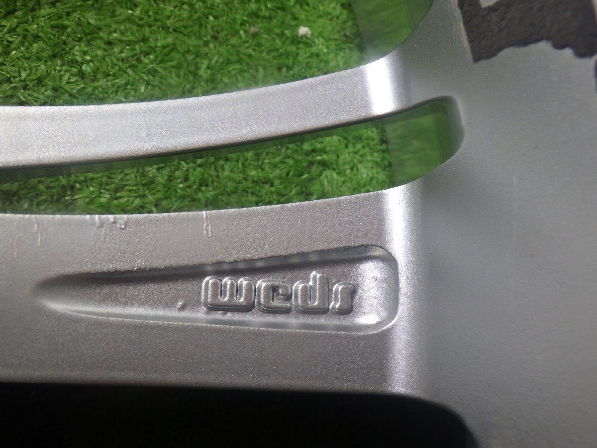 ☆ WEDS LEONIS 17×7J PCD100×4H +45 4本SET 【 個人宅OK 中古品 17 