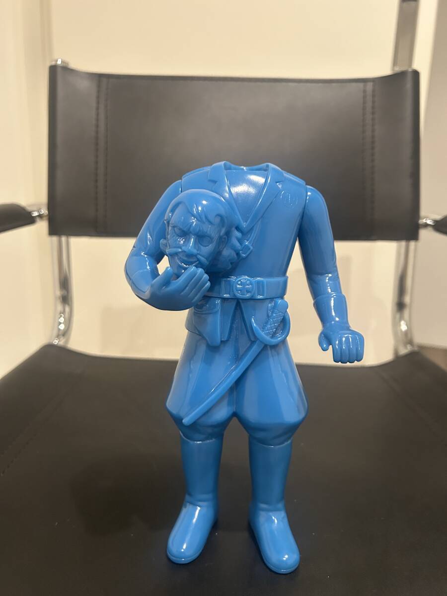 マジンガーZ ブロッケン伯爵 頭部着脱式ソフビ 25cm ブロッケン伯爵 ソフビ人形 頭部脱着可能 ポピー マジンガーZ 未塗装