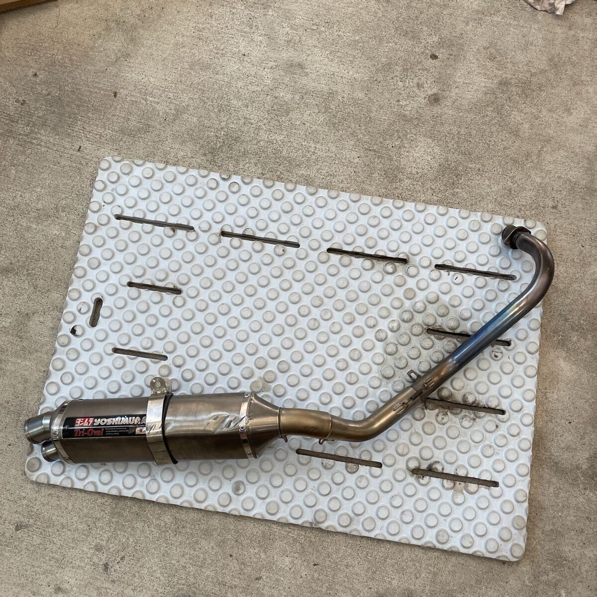 ヨシムラ　トライオーバルマフラー チタン　モンキー　ゴリラ　Z50J_1