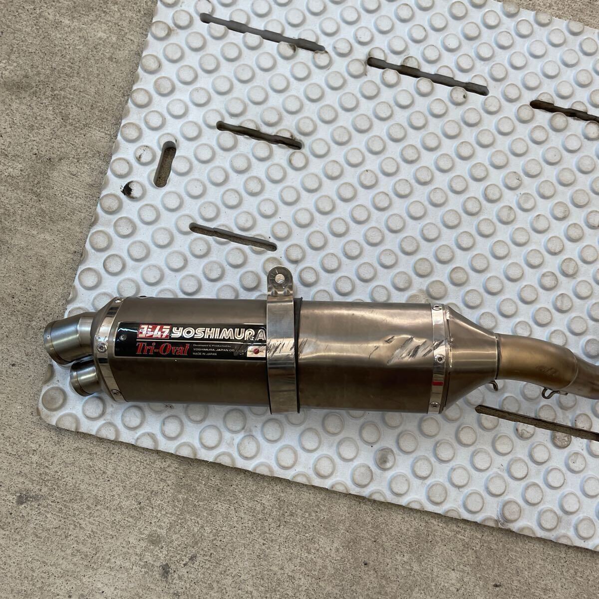 ヨシムラ　トライオーバルマフラー チタン　モンキー　ゴリラ　Z50J_2