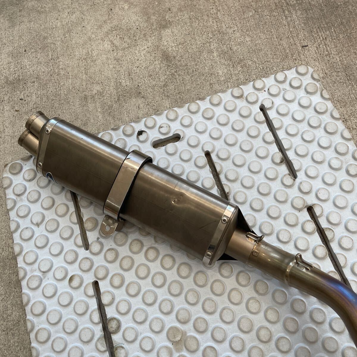 ヨシムラ　トライオーバルマフラー チタン　モンキー　ゴリラ　Z50J_6