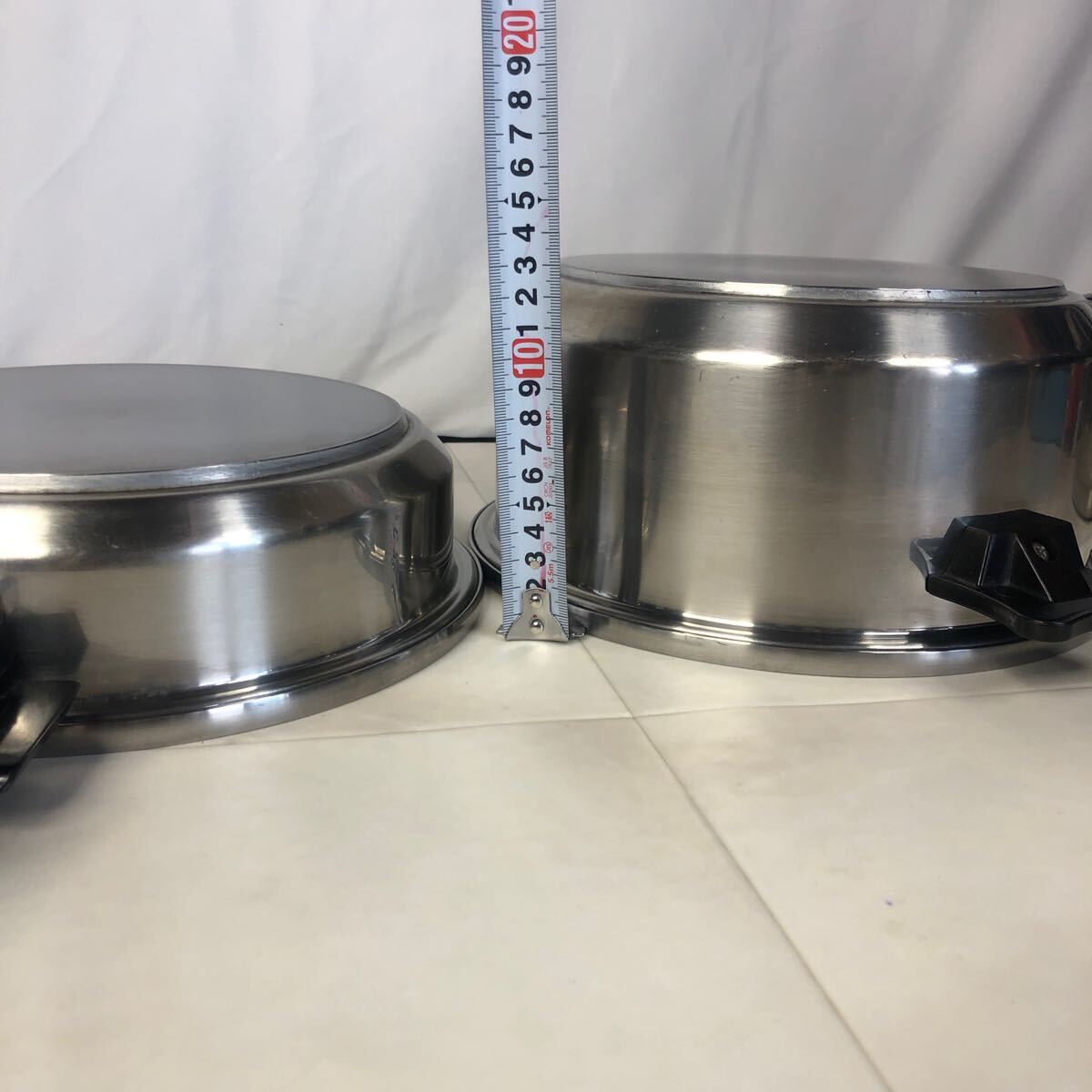 INKOR フライパン 両手鍋 セット ステンレス製 調理器具USA製 _10