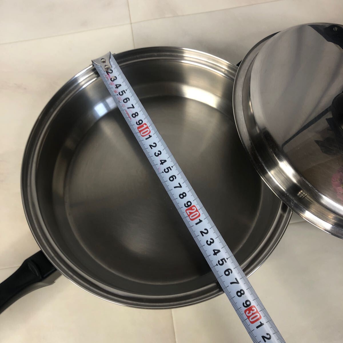 INKOR フライパン 両手鍋 セット ステンレス製 調理器具USA製 _6