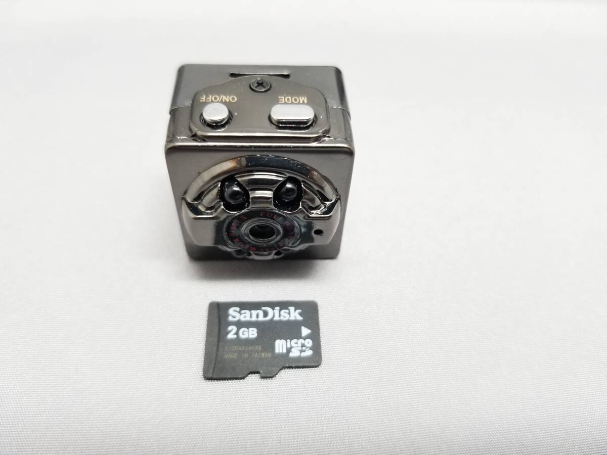 DIGI+ 超小型フルHDカメラ DGP-SMC01 2GB microSD付【中古美品】_1