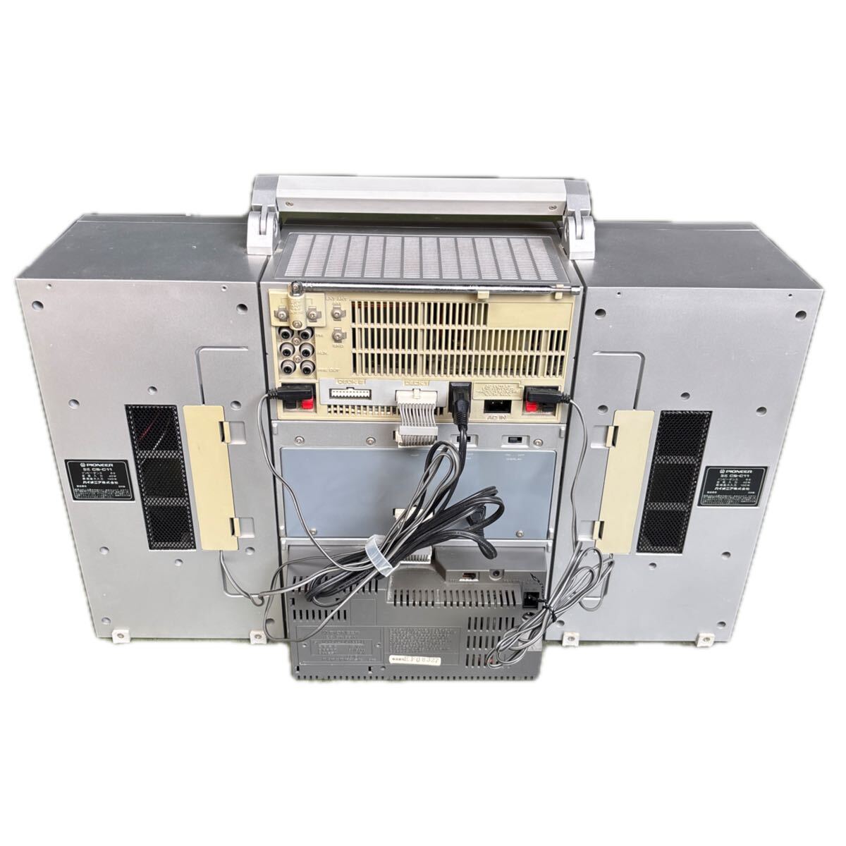 ○E476 通電OK Pioneer ラジカセ ダブルカセットデッキ パイオニア CS