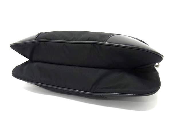 1円 PRADA プラダ BT0507 テスートナイロン×レザー クロスボディ 1円