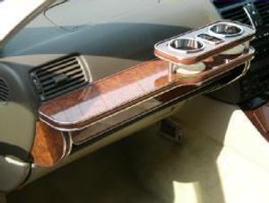 携帯ホルダー付22色20/21セルシオ(94/10～)フロントテーブル iPhone対応可