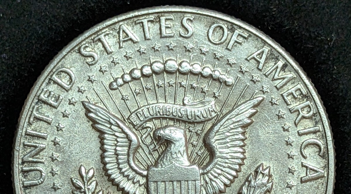 ケネディ ハーフダラー 銀貨 1964年】☆ミントマークD☆50セント