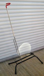 サイクルスタンド　自転車スタンド　ディスプレイスタンド　縦置き　ロードバイク　クロ