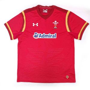 【中古】アンダーアーマー ラグビー ウェールズ代表 ユニフォーム ジャージ L メンズ UND