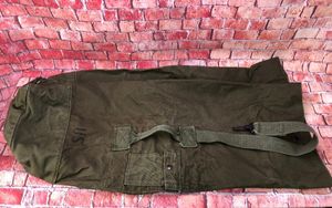 米軍　コットン ダッフルバッグ　シングルストラップ　DSA100 REBMAR社　BAG DUFFEL COTT