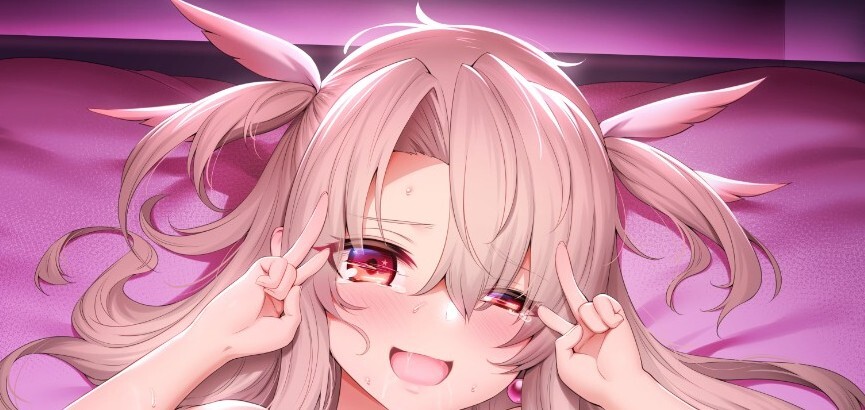 YO女の森　プリズマ☆イリヤ美遊＆イリヤ マイクロビキニ部EX B1タペストリー プリズマイリヤ イリヤ B1タペストリー マイクロビキニ部 記念撮影ver