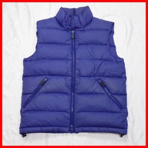 ★ASPESI/アスペジ ダウンベスト XS/メンズM相当/ネイビー/ナイロン100%&2032300390