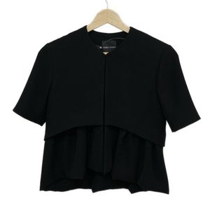 ヨーコ チャン YOKO CHAN サイズ36 S - 黒 レディース 半袖/春/秋 美品 ジャケット