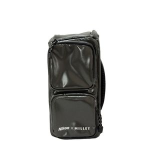 ミレー MILLET ショルダーバッグ - カーキ×黒 カメラバッグ/Nikonコラボ バッグ