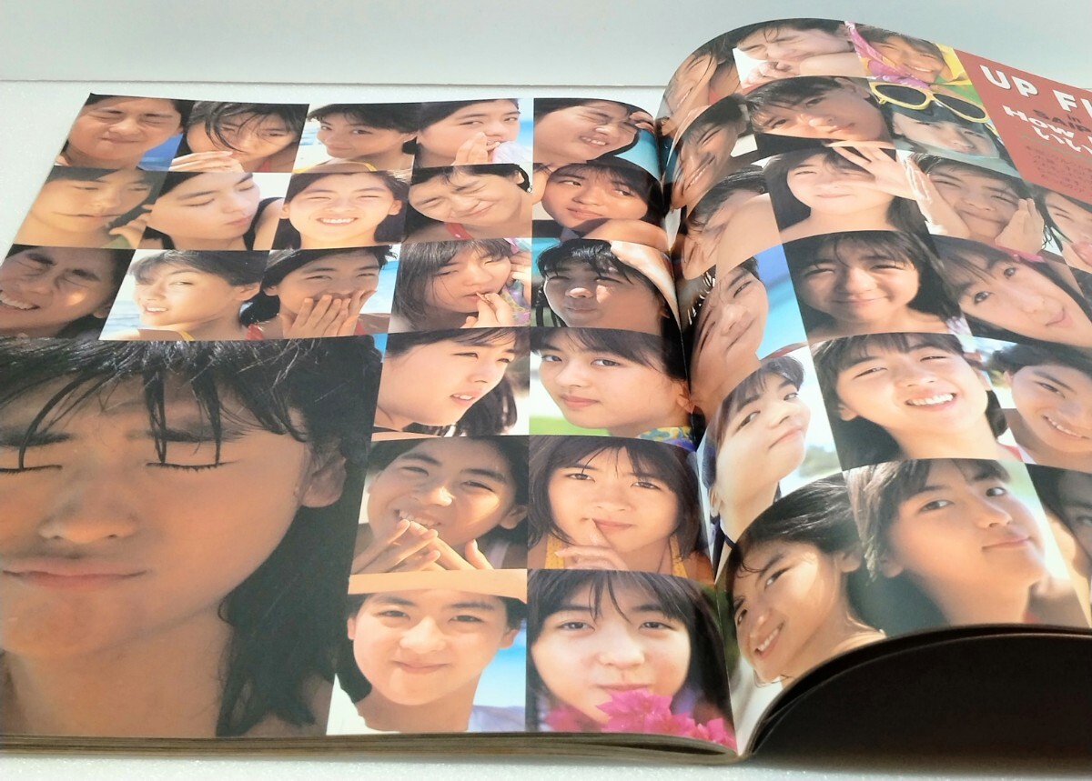 80年代アイドルグッズ】でかダンク DUNK 中山忍 写真集 1989年 夏季