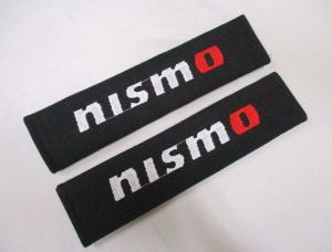 【新品・即決】ニッサン 日産 ニスモ nismo シートベルト パッド カバー 26cm　左右 ２個