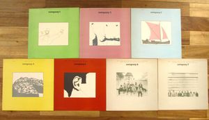 268位 7枚セット!! これぞ一生もの!! Derek Bailey デレクベイリー Company 1, 2, 3, 4, 5, 6,