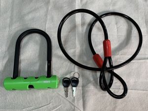 ABUS ウルトラミニコブラ ワイヤー ケーブルU字ロック ULTRA MINI 410
