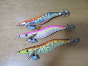 ★YO-ZURI★ヨーズリ★アオリーQ★エースDEEP★3.5号★中古品3個セット★①