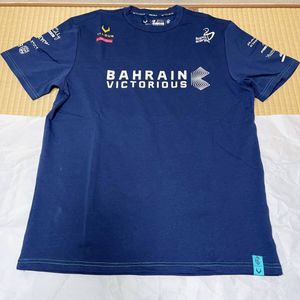 ◆◇Bahrain Victorious バーレーン ビクトリアス カジュアル Tシャツ 紺◇◆