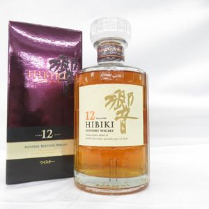 響 12年の平均価格は40,794円｜ウイスキーの価格相場・買取価格