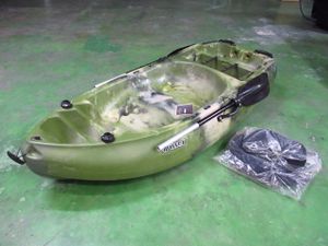 引き取り限定 winner コンパクトカヤック オール シート付 愛知県北名古屋市保管 管理8AJ