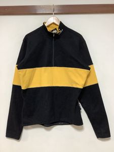 い1899 USA製 cannondale キャノンデール ハーフジップフリースサイクルシャツ L ビンテ