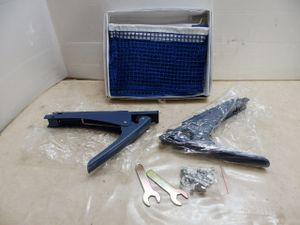 箱に PB-2PG0019 と記載有 卓球台ネット ブラケット付き すぐに使用できるネット 多分未