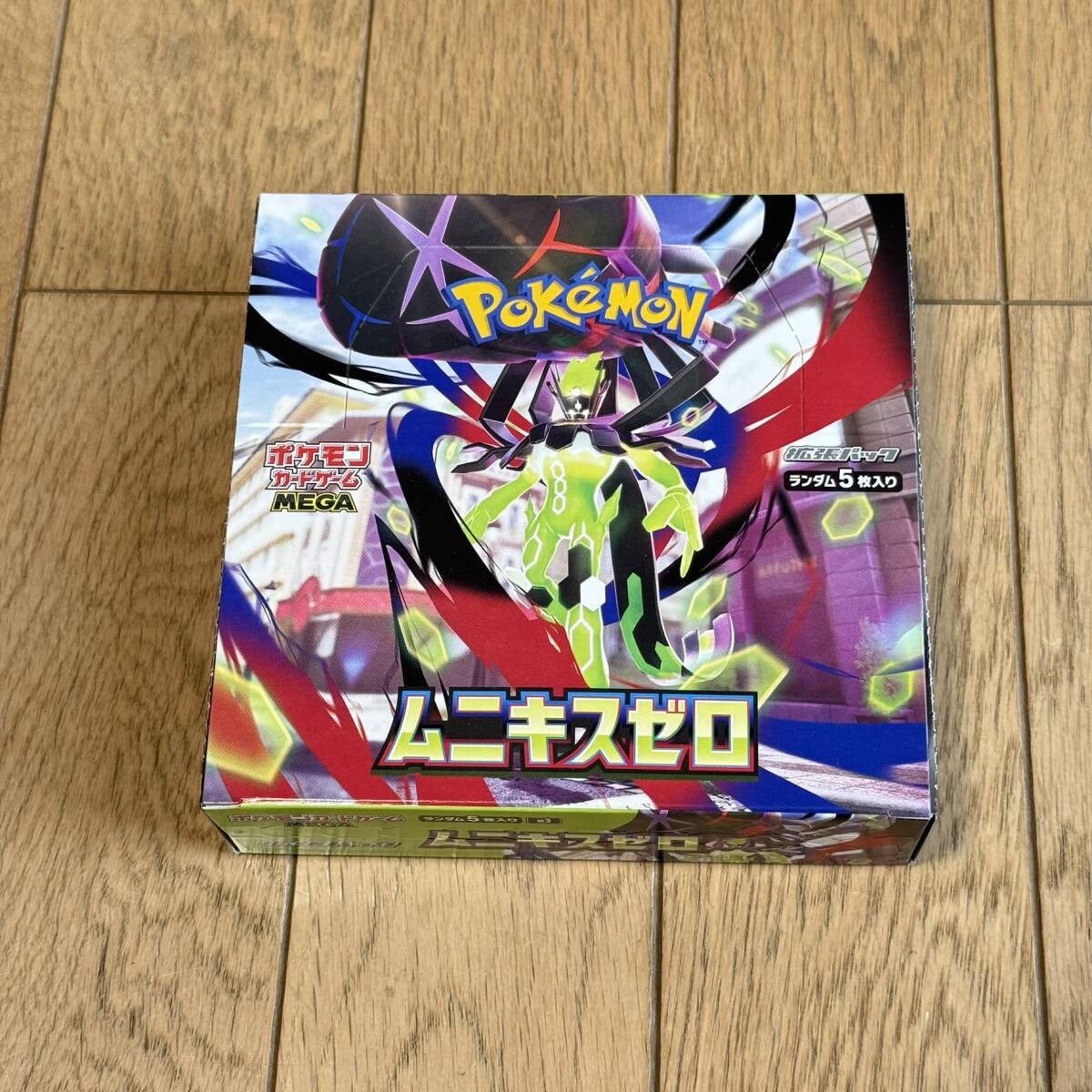 ムニキスゼロ BOX シュリンクなし 1box ポケモンカードゲーム MEGA