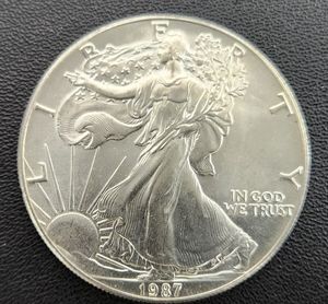 1987年 イーグル 銀貨の値段と価格推移は？｜78件の売買データから1987