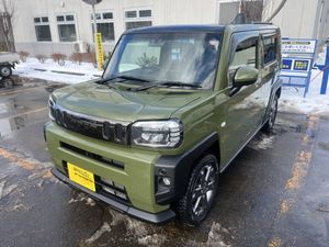 北海道 室蘭発 令和３年 ダイハツ タクト Ｇターボ 4WD 走行2.2万㎞ 10インチナビ 走行中