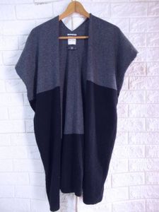 ソウソウ SOU SOU ウール カシミヤ ゆったり チュニック カーディガン