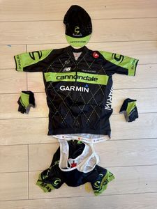 【1円スタート】サイクルジャージ　Cannondale　GARMIN　キャノンデールSL　ガーミン　Ca