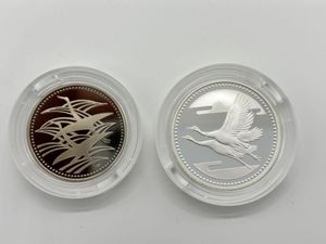 皇太子殿下御成婚 純銀(セット)の中古価格は24,622円｜記念硬貨の新品