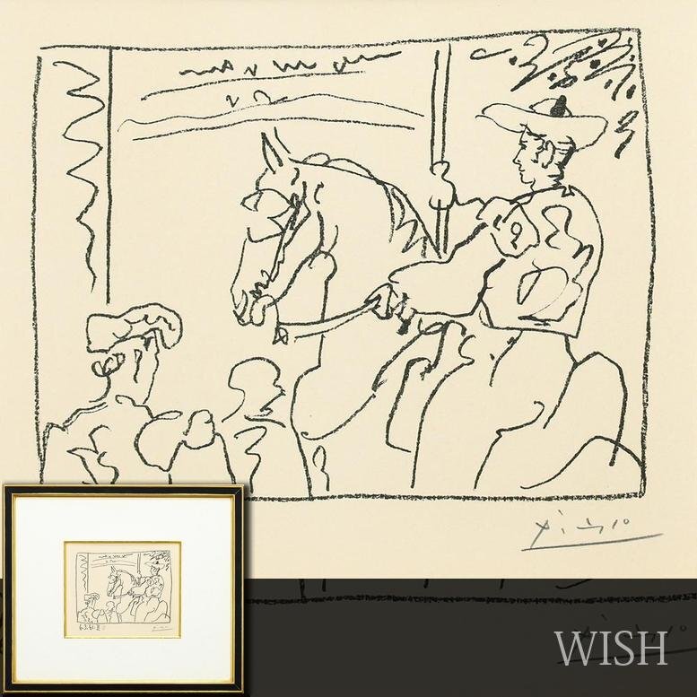 ピカソ リトグラフの値段と価格推移は？｜13件の売買データからピカソ