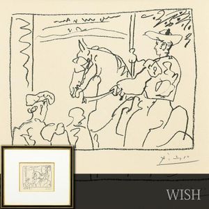 ピカソ リトグラフの値段と価格推移は？｜13件の売買データからピカソ