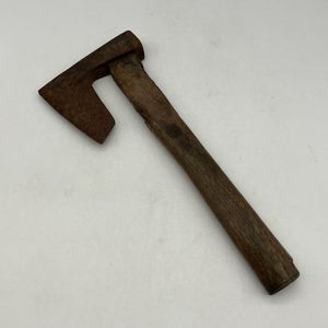 ★sz3632　手斧　古斧　全長約33cm/刃渡り約10.5cm　刃物　古道具　古民具　大工道具　レ