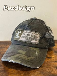 Pazdesign＊迷彩メッシュCAP