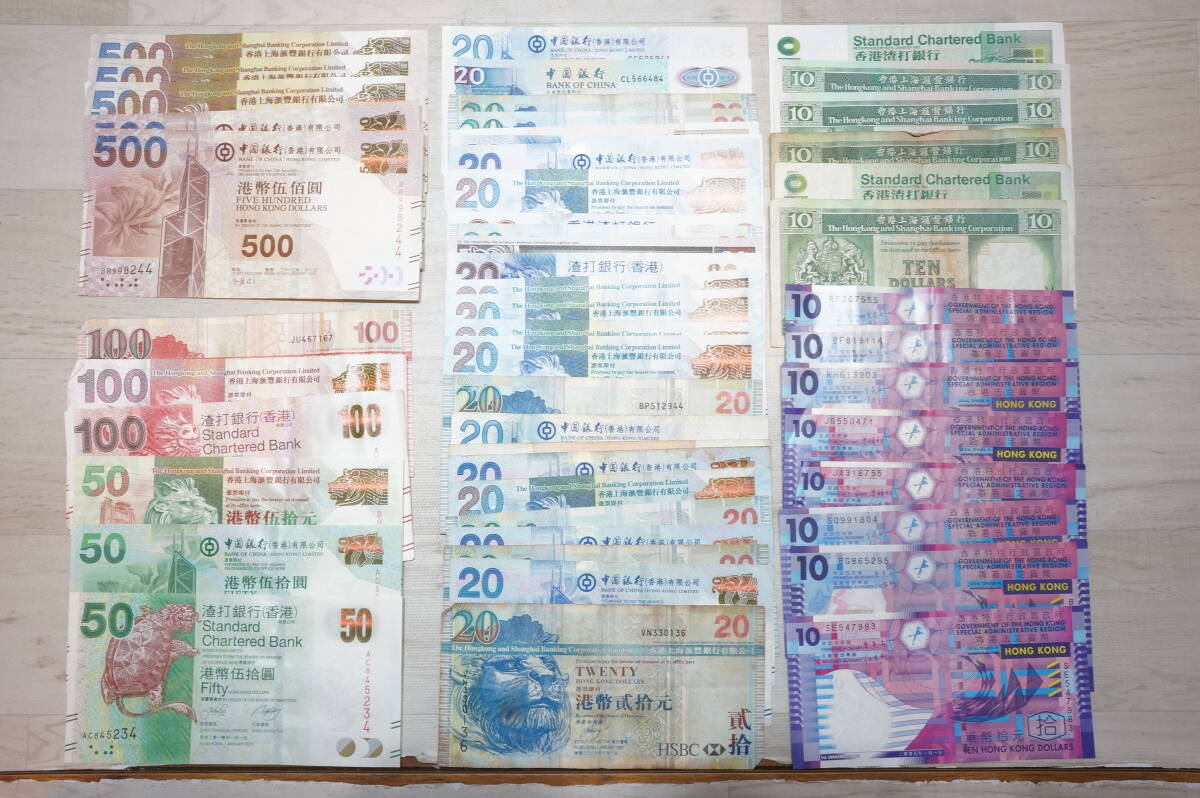 香港ドル 旧紙幣の値段と価格推移は？｜25件の売買データから香港ドル