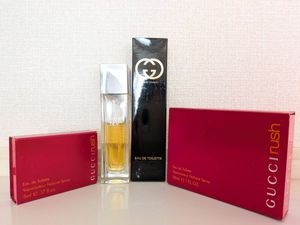GUCCI グッチ香水４点 おまとめ ENVY エンヴィ／GUILTY ギルティ／rush ラッシュ 中古品
