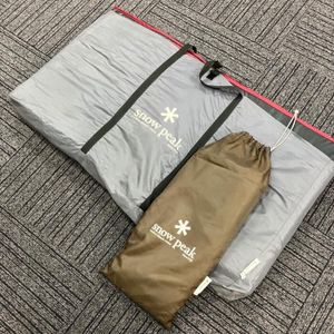 ◆1円～◆スノーピーク　マットシートセット TM120 TM115　テント　アウトドア用品　ファ