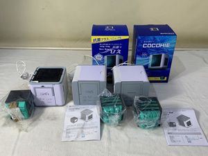 ◇KJ31 卓上冷風扇 3点まとめ ここひえ R6 2413-J / R2 20013-J / R5 23013-J フィルター